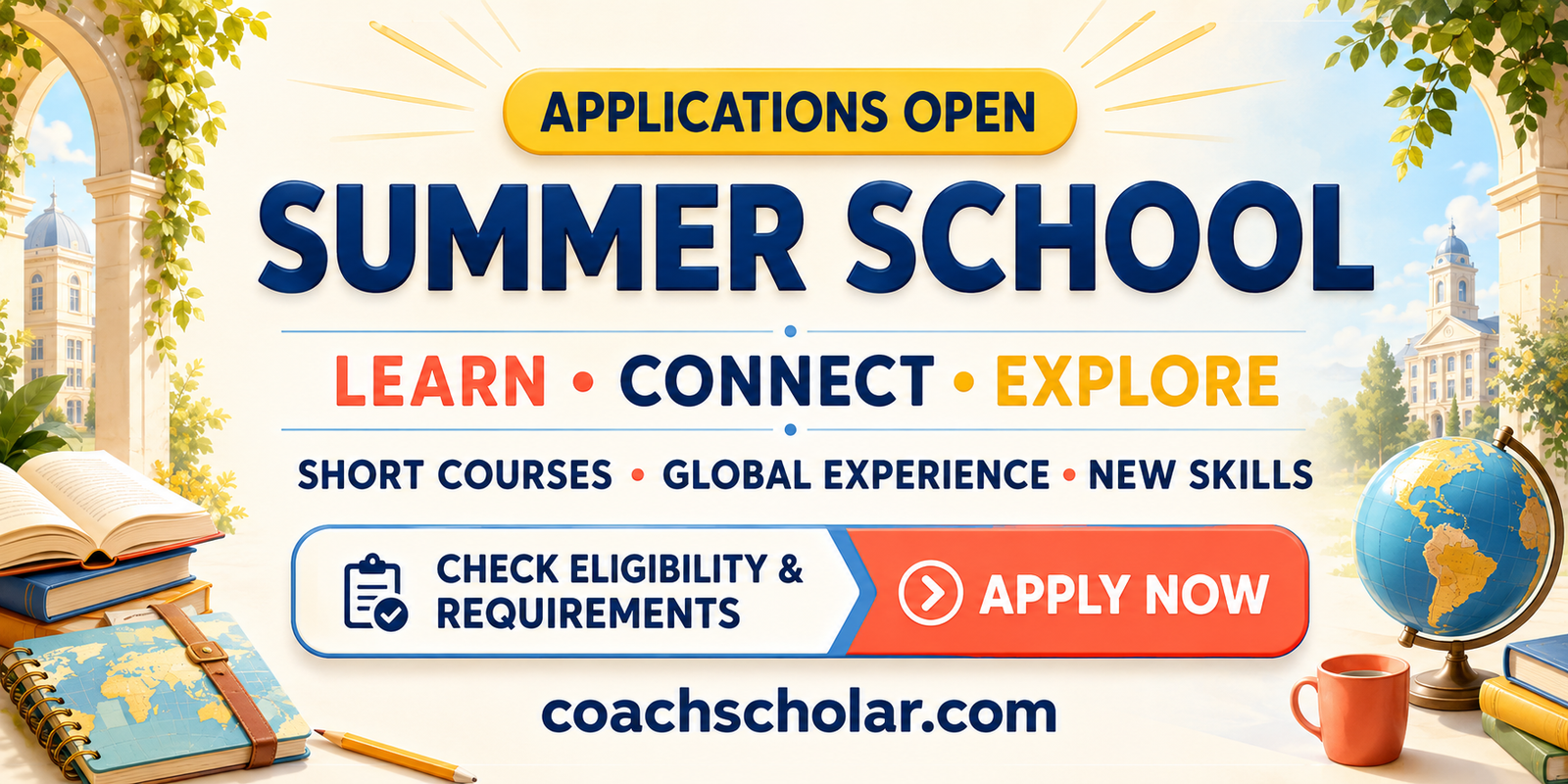 Summer Study Abroad Programs banner