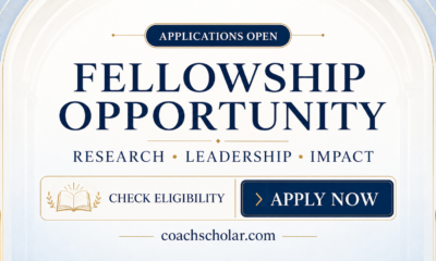 fellowship applications open banner