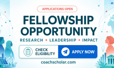 fellowship applications open banner