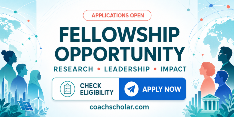 fellowship applications open banner