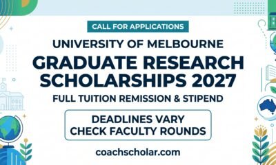 Univeristy of Melbourne scholarship